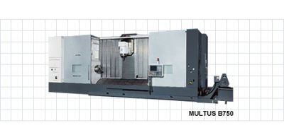 日本大隈臥式車銑復(fù)合機(jī)MULTUS B750